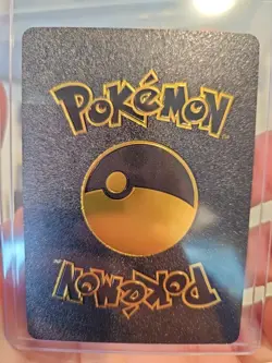 Entei GX Black Foil Fan Art Premium Textured Collector Card - Image 3