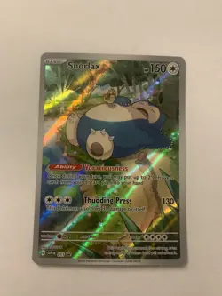Pokemon TCG Snorlax Promo Card 051 SV Scarlet & Violet Near Mint Condition - Image 1