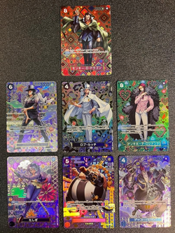 7 Set SP (Special Parallel) ONE PIECE CARD GAME Japanese - Image 1