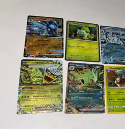 Pokemon 9 Card Lot: EX Full Art HOLO Promo PRISMATIC Zebstrika GIACOMO more!!￼ - Image 2
