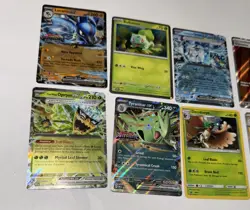 Pokemon 9 Card Lot: EX Full Art HOLO Promo PRISMATIC Zebstrika GIACOMO more!!￼ - Image 3