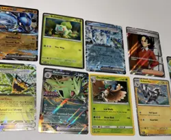 Pokemon 9 Card Lot: EX Full Art HOLO Promo PRISMATIC Zebstrika GIACOMO more!!￼ - Image 4