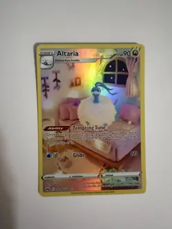 Altaria GG19/GG70 Crown Zenith Full Art Ultra Rare Holo Pokemon Card NM - Image 1
