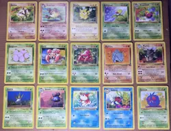 Pokemon TCG Vintage Jungle 35 Card Lot - Image 2