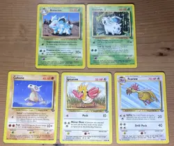Pokemon TCG Vintage Jungle 35 Card Lot - Image 3