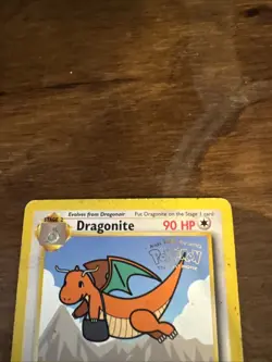 Pokemon Dragonite 05/53 The First Movie Promo WoTC Kids WB Foil Stamp Card - Image 2