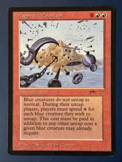 MtG Arabian Nights Edition: Magnetic Mountain - Set of 2 Cards - Image 1