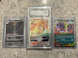 Pokemon Card Lot Of 10 One Graded - Image 1