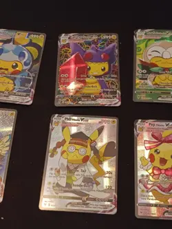 6Pikachu Pokemon Card Holo GX VSTAR VMAX GX EX Cosplay Art - Image 3