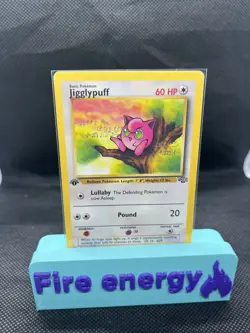 Pokemon Card - Jungle 54/64 - JIGGLYPUFF (common) **1st Edition** - NM - Image 1