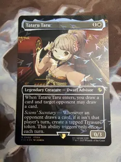 Tataru Taru (Borderless) (Chocobo Track Foil) Commander: Final Fantasy Foil - Image 1