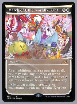 March of Otherworldly Light - Showcase - 369 - Kamigawa: Neon Dynasty (NEO) MTG - Image 1