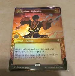 Redirect Lightning Showcase FOIL Avatar Pack Fresh MTG MINT - Image 1