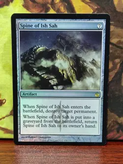 Spine of Ish Sah FOIL - Mirrodin Besieged MTG Magic the Gathering - Image 1