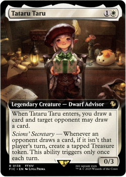 Tataru Taru (Extended Art) 0138 - Commander: Final Fantasy - MTG - Image 1