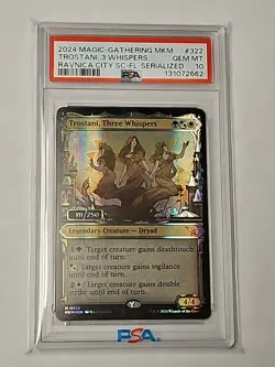 Magic MTG - Trostani, Three Whispers MKM #322 serial 111/250 PSA 10 Karlov Manor - Image 1
