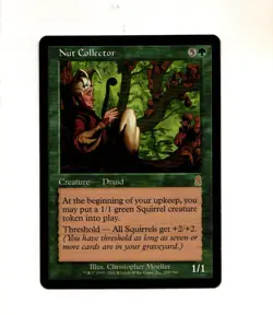 MTG Nut Collector SP/NM- Odyssey Magic the Gathering ~ Free Shipping ~ - Image 1