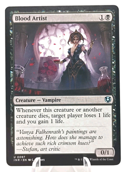 Blood Artist 0097-Innistrad Remastered-MTG Reg Uncommon- Magic The Gathering NM - Image 3