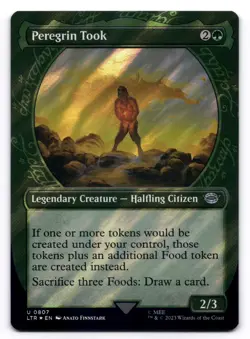 Peregrin Took NM Showcase Surge Foil Lord of the Rings 0807 MTG - Image 1