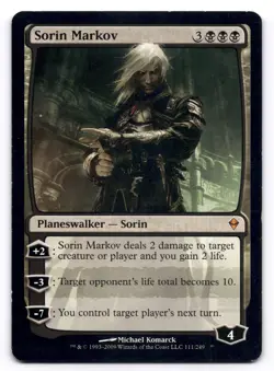 Sorin Markov LP Zendikar 111/249 MTG Regular - Image 1
