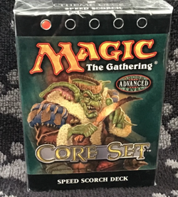Magic the Gathering 8th Edition Core Set Speed Scorch - Sealed 2nd of 2 For Sale - Image 1