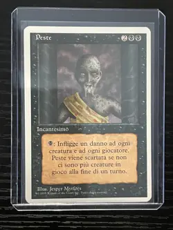 Magic MTG Italian Revised Pestilence Artist Proof Near Mint - Only 50 Exist! - Image 3