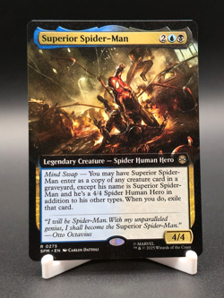Superior Spider-Man Magic The Gathering Marvel's Spider-Man Rare Borderless #275 - Image 1