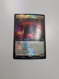 MTG - Broodmate Tyrant (Extended Art Ripple Foil) - Commander: M3C NM/M - Image 1
