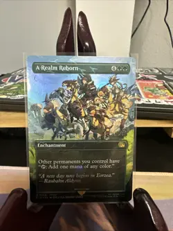 A Realm Reborn (Borderless) (Chocobo Track Foil) Final Fantasy Foil - Image 1