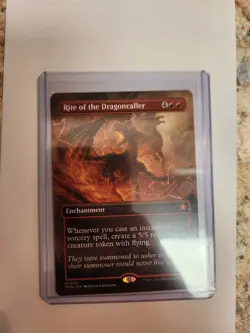 Rite of the Dragoncaller (Borderless) [Foundations] Near Mint - Image 3