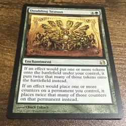 DOUBLING SEASON Modern Masters Magic MTG Near Mint - Image 1