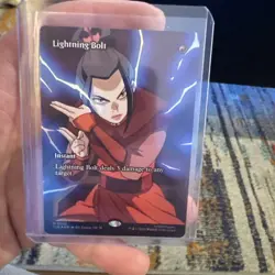 Lightning Bolt Borderless FOIL MTG Avatar (FLAWLESS CONDITION)?????? - Image 3