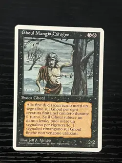 Magic MTG Italian Revised Scavenging Ghoul Artist Proof Near Mint Only 50 Exist! - Image 1