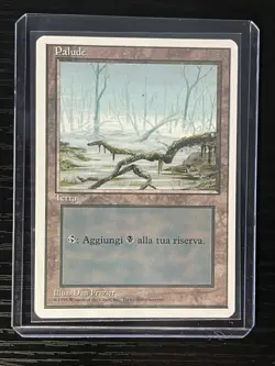 Magic MTG Italian Revised Swamp Artist Proof Near Mint - Only 50 Exist! - Image 3