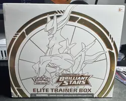 Pokemon Brilliant Stars ETB Elite Trainer Box TCG Factory Sealed - Image 1