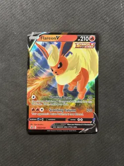 Pokemon TCG Flareon V SWSH149! NM Condition! See Description! - Image 1