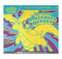 "PRESALE" POKEMON Mega Evolution Ascended Heroes Regular Elite Trainer ETB Box - Image 1