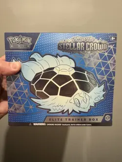 Pokemon TCG Scarlet and Violet Stellar Crown Elite Trainer Box Sealed ships fast - Image 1