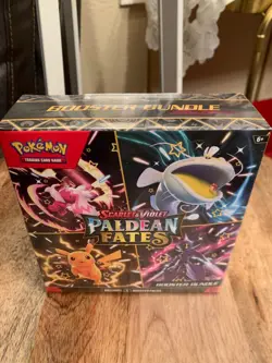 Pokemon TCG Scarlet & Violet Paldean Fates Booster Bundle Box Sealed Brand New - Image 1