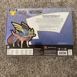 Pokemon TCG Celebrations Deluxe Pin Collection Box Zacian Lv X Pikachu Sealed 820650809422 - Image 2