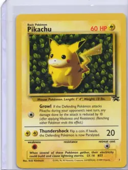 Pokemon - Pikachu (1) #01/53 - WoTC Promo - Promo - MP - Image 1