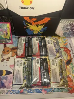 Lot of 6 Pokemon TCG - Scarlet and Violet And Sword & Shield Booster Packs - Image 2