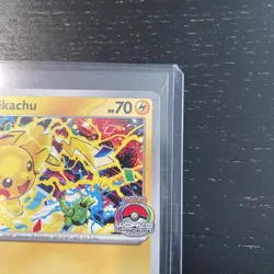 Pokemon Pikachu SVP 225 Black Star Promo Stamp World Championships 2025 - Image 5