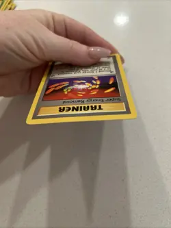 Pokemon TCG Base Set Trainer Super Energy Removal #79/102 WOTC Rare - Image 4