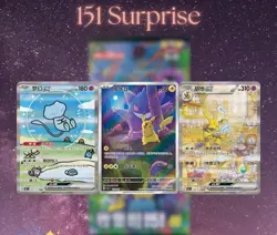 US Stock Pokemon TCG S-Chinese Box 151 3.0 Surprise Booster Coin Collection Set - Image 5