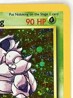 Nidoking LP 11/130 Base Set 2 Pokemon TCG Holo - Image 4