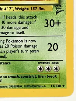Nidoking LP 11/130 Base Set 2 Pokemon TCG Holo - Image 5