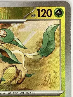 Leafeon NM Master Ball Pattern 005/131 Sv: Prismatic Evolutions Pokemon TCG Holo - Image 4