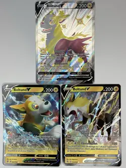 Boltund V NM Sword & Shield Promo SWSH085 Fusion Strike 103/264 Pokemon TCG Holo - Image 1