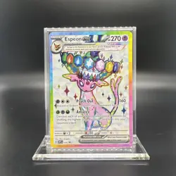 Pokemon Espeon ex SVP175 Scarlet & Violet Promo - NEAR MINT - Image 1